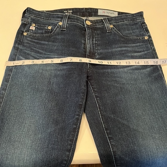 Ag Adriano Goldschmied The Prima Cigarette Leg Mid Rise Size 27R - Picture 5 of 16